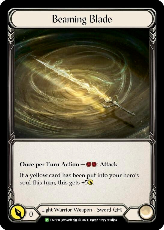 Image for Beaming Blade - LGS168 [Flesh and Blood: Promo Cards]