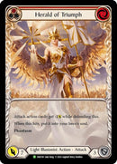 Image for Herald of Triumph (Red) - FAB158 [Flesh and Blood: Promo Cards]