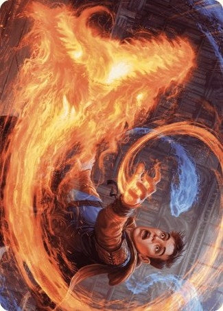 Frantic Firebolt Art Card (16) [ASWOE]