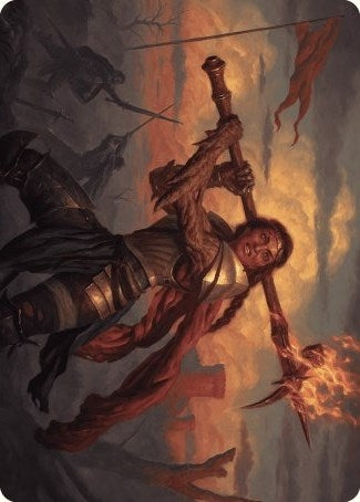 Imodane the Pyrohammer Art Card (18) [ASWOE]