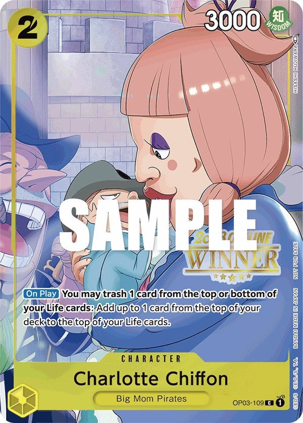 Charlotte Chiffon Offline Regional 2023 Winner (OP03-109) [OP-PR]
