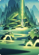 Leyline of Abundance Art Card (73) [ASWOE]