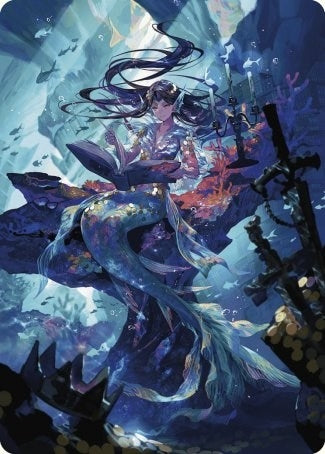 Rhystic Study Art Card (79) [ASWOE]