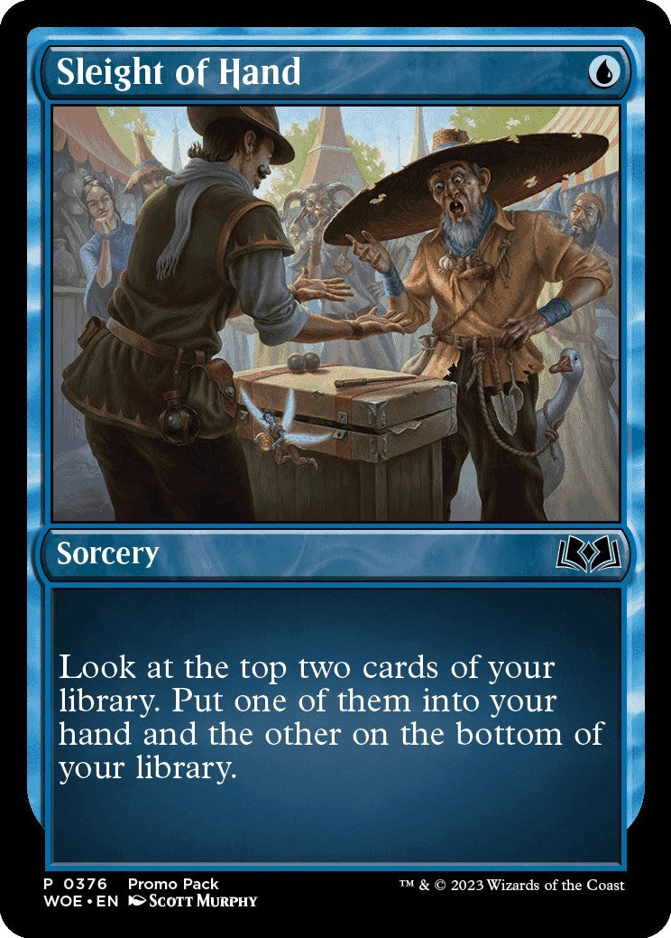 Sleight of Hand (Promo Pack) [Wilds of Eldraine Promos]