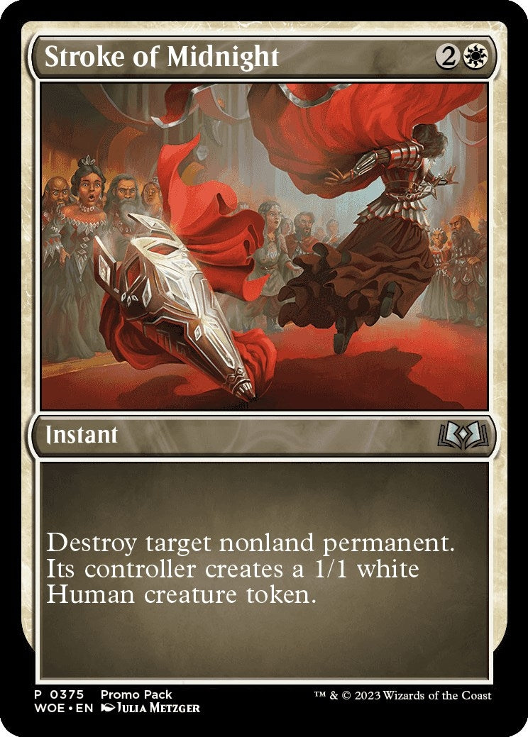 Stroke of Midnight (Promo Pack) [Wilds of Eldraine Promos]