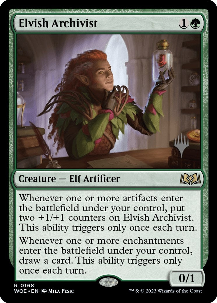 Elvish Archivist (168) [PPWOE]