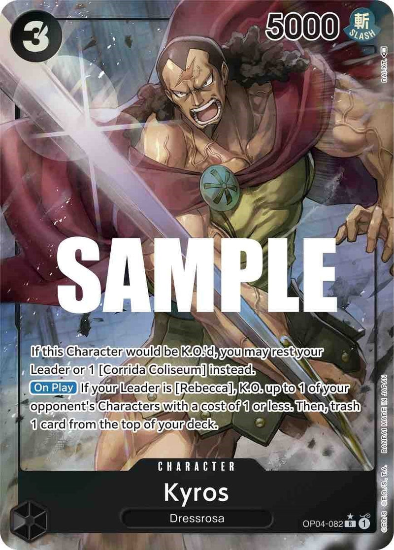 Kyros (Alternate Art) (OP04-082) [OP04]
