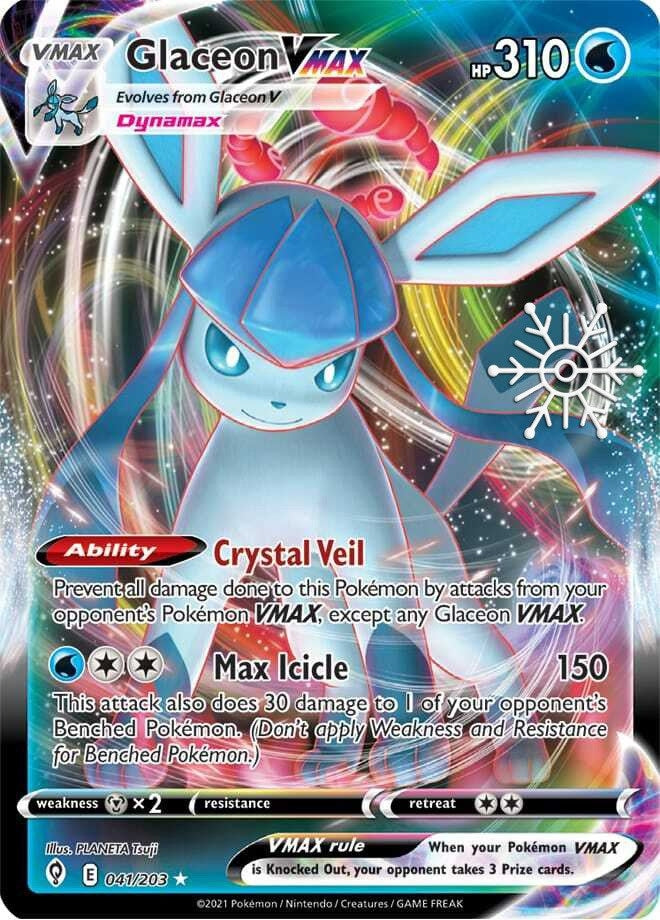 Glaceon VMAX 041 203 Holiday Calendar (041/203) [MCAP]