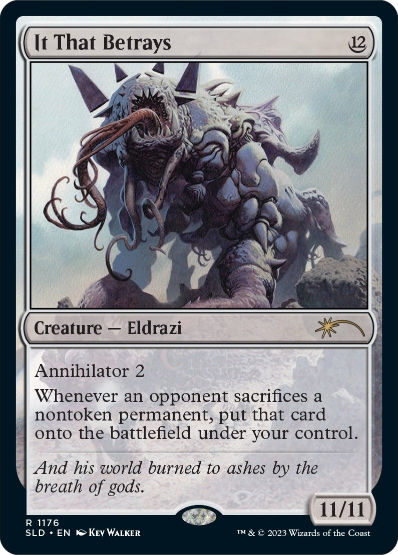 It That Betrays (1176) [SLD]