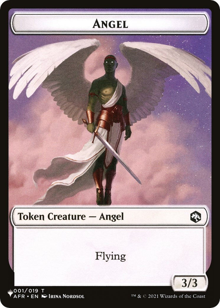Angel Soldier Double Sided Token (1 // 2) [LIST]