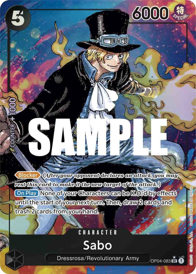 Sabo Alternate Art (OP04-083) [OP04]