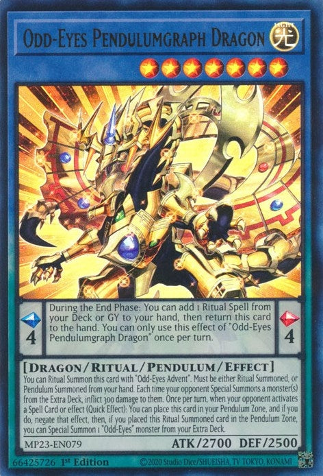 Odd Eyes Pendulumgraph Dragon (MP23-EN079) [MP23]