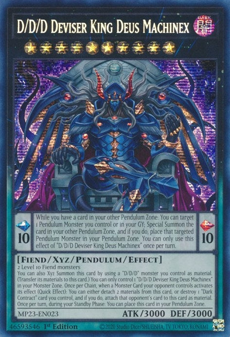 D D D Deviser King Deus Machinex (MP23-EN023) [MP23]