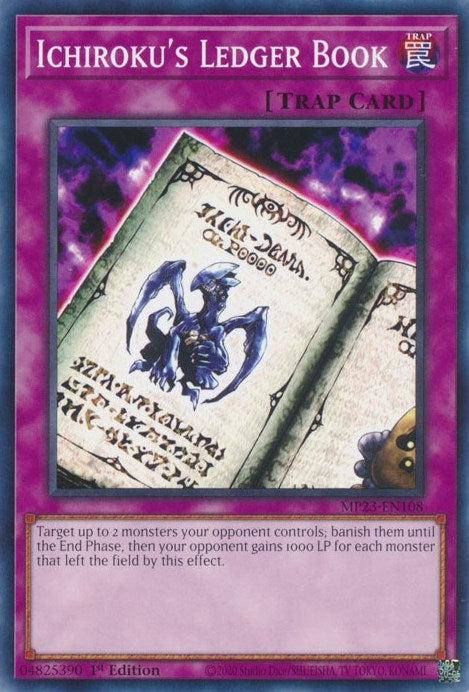 Ichirokus Ledger Book (MP23-EN108) [MP23]