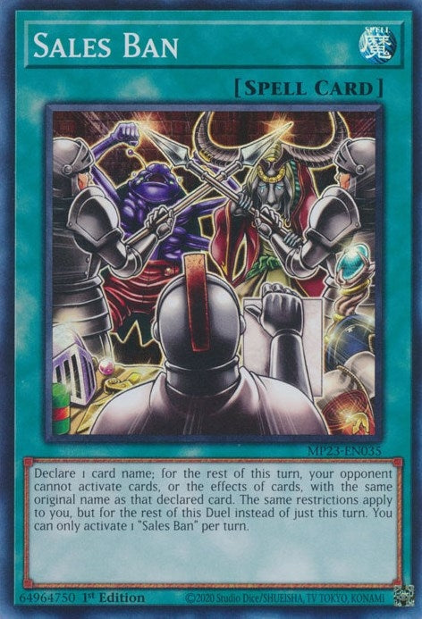 Sales Ban (MP23-EN035) [MP23]
