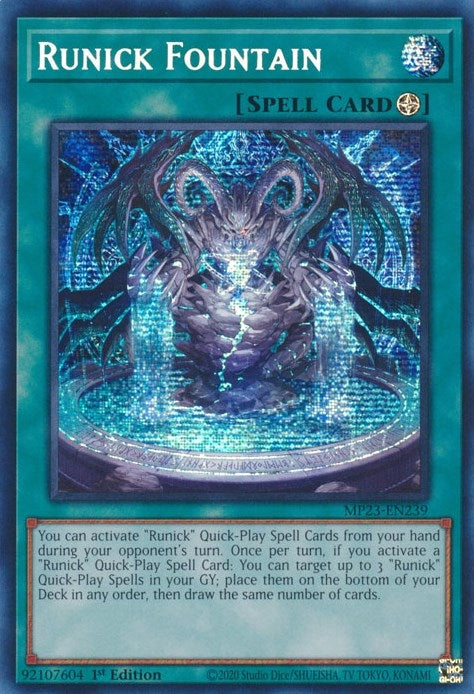 Runick Fountain (MP23-EN239) [MP23]