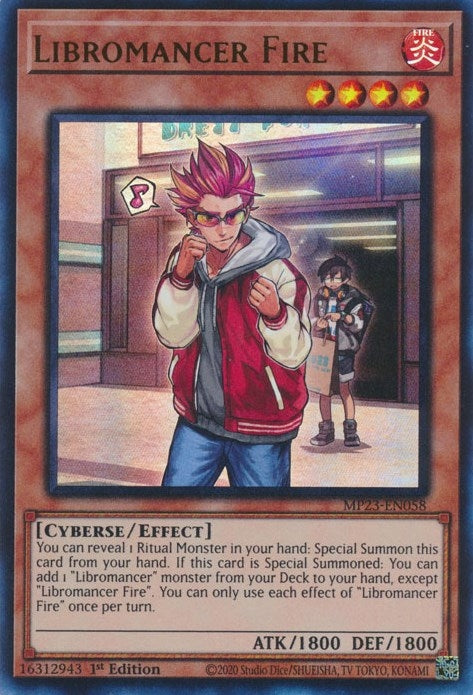 Libromancer Fire (MP23-EN058) [MP23]