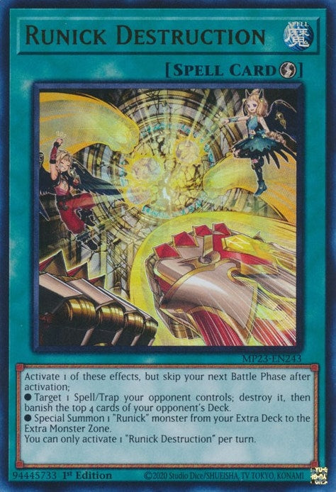 Runick Destruction (MP23-EN243) [MP23]
