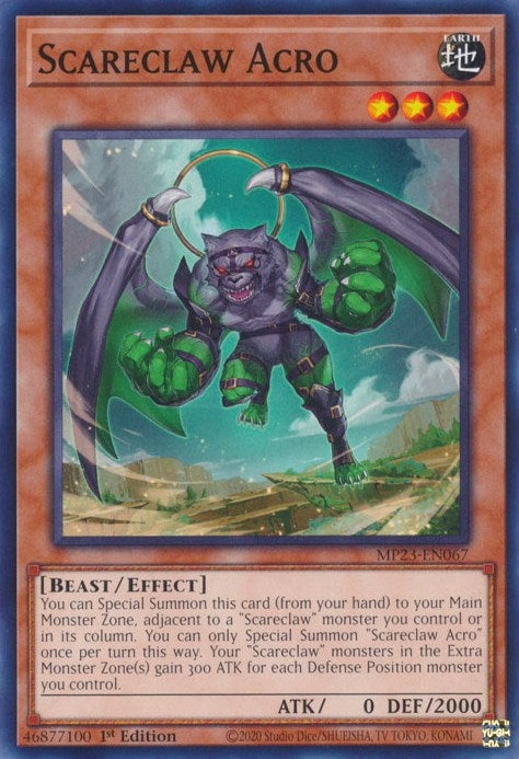 Scareclaw Acro (MP23-EN067) [MP23]