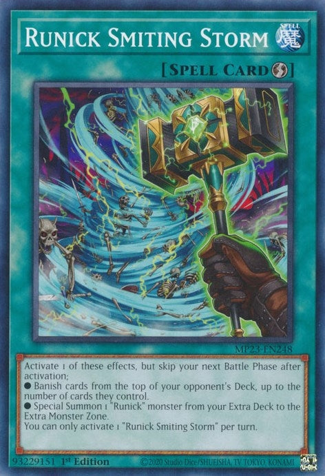 Runick Smiting Storm (MP23-EN248) [MP23]