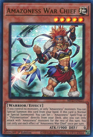 Amazoness War Chief (MP23-EN221) [MP23]