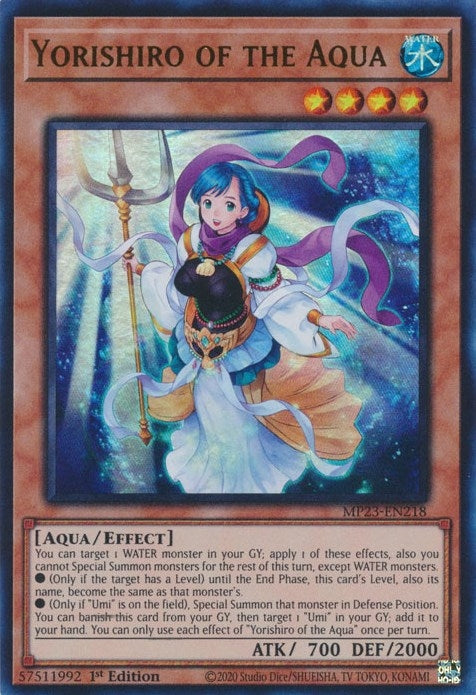 Yorishiro of the Aqua (MP23-EN218) [MP23]