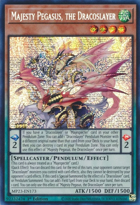 Majesty Pegasus the Dracoslayer (MP23-EN173) [MP23]