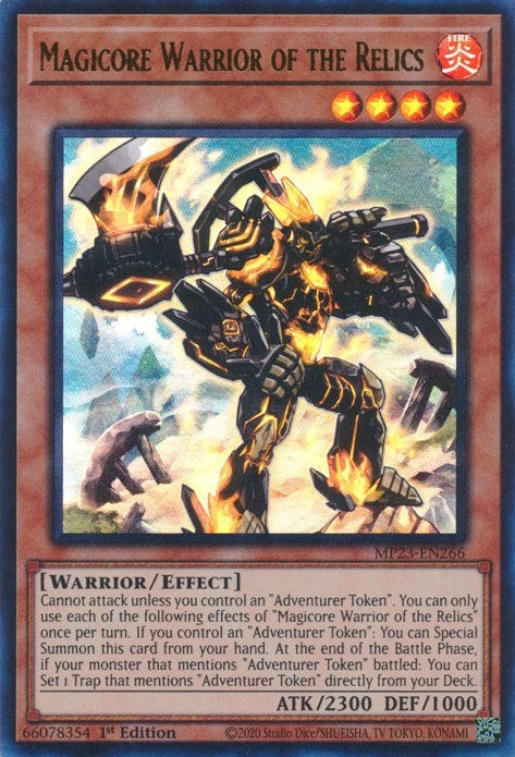 Magicore Warrior of the Relics (MP23-EN266) [MP23]