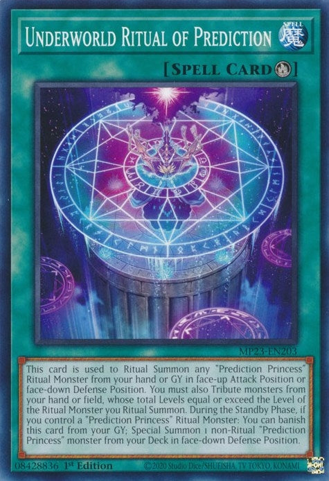 Underworld Ritual of Prediction (MP23-EN203) [MP23]