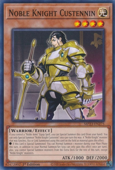 Noble Knight Custennin (MP23-EN275) [MP23]