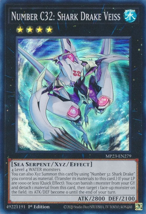 Number C32 Shark Drake Veiss (MP23-EN279) [MP23]