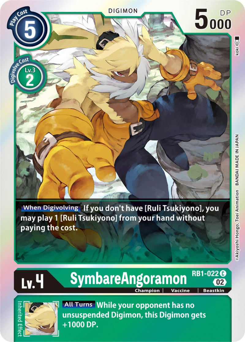 Image for SymbareAngoramon [Resurgence Booster]
