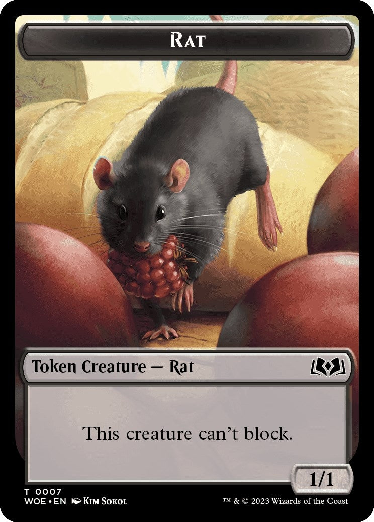 Rat Food 0011 Double Sided Token (7 // 11) [WOE]