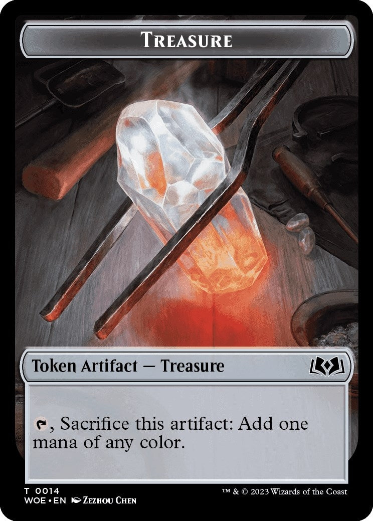 Treasure Food 0012 Double Sided Token (14 // 12) [WOE]