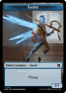Faerie Saproling Double Sided Token (10 // 15) [WOC]