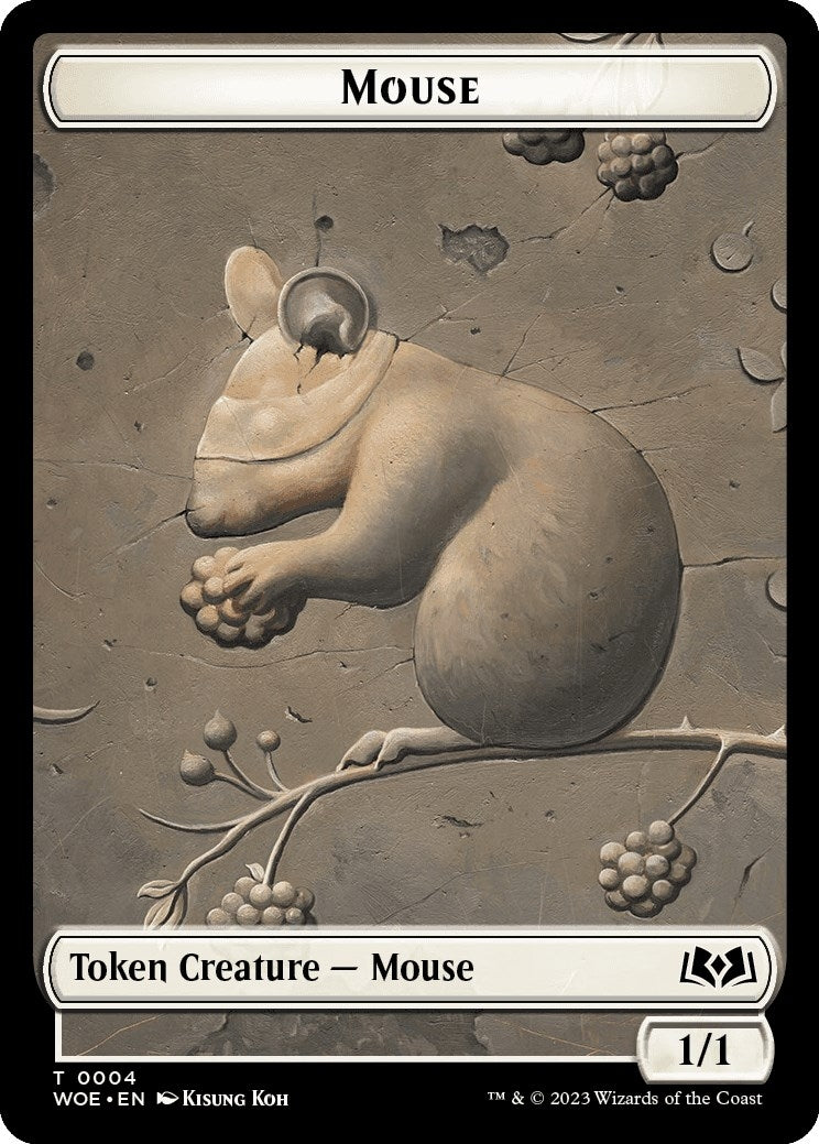Mouse Food 0012 Double Sided Token (4 // 12) [WOE]