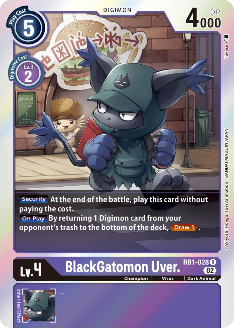 Image for BlackGatomon Uver. [Resurgence Booster]