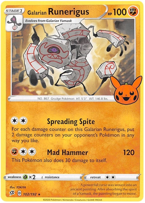 Galarian Runerigus (102/192) [TTBB23]