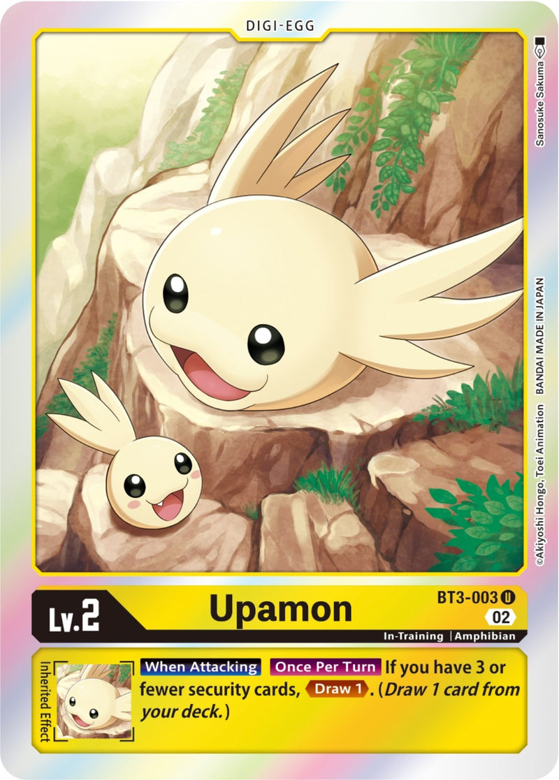 Image for Upamon - BT3-003 (Resurgence Booster Reprint) [Resurgence Booster]