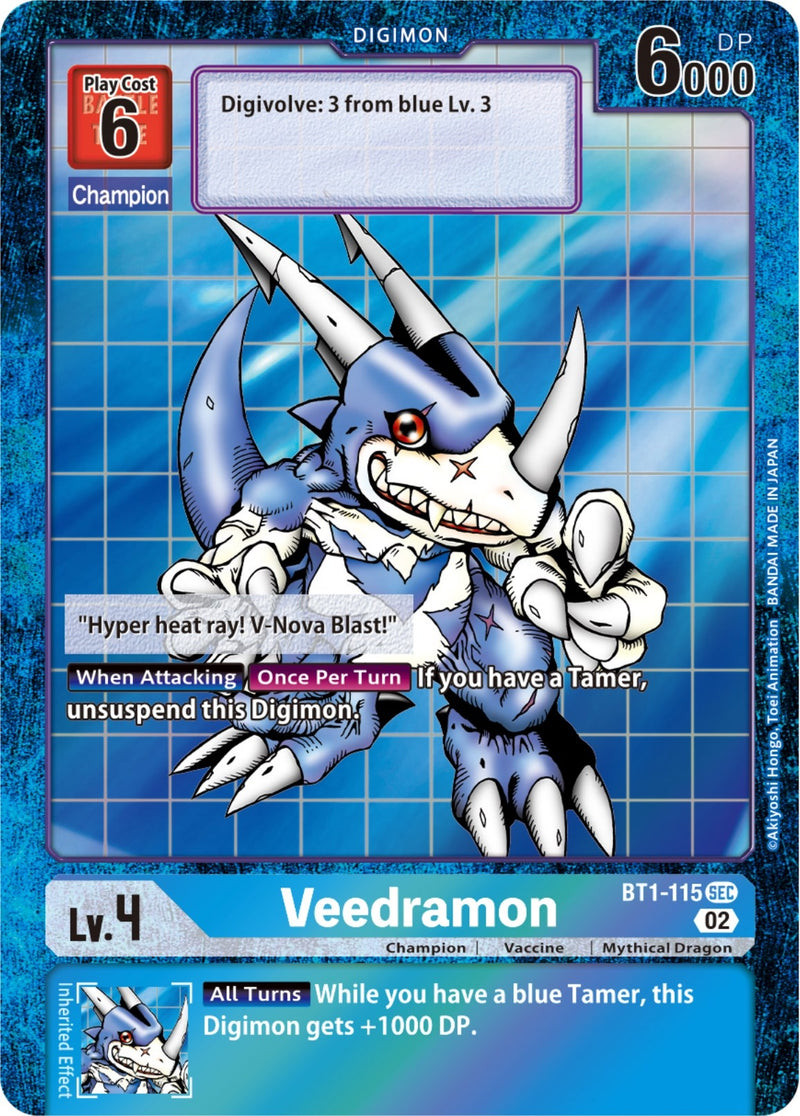 Image for Veedramon - BT1-115 (Resurgence Booster Reprint) [Resurgence Booster]