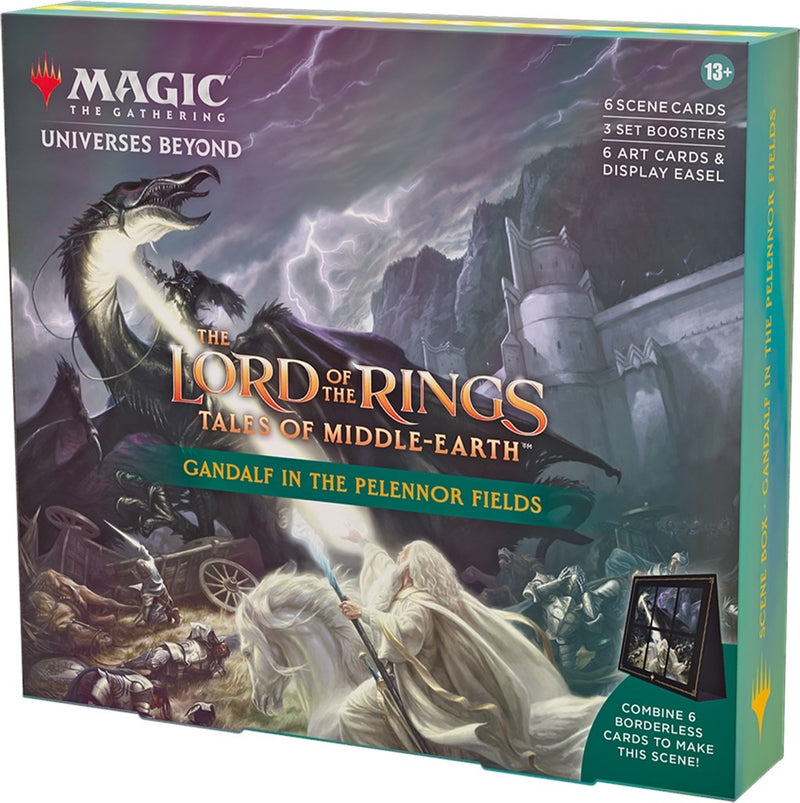 The Lord of the Rings Tales of Middle earth Scene Box Gandalf in the Pelennor Fields [LTR]
