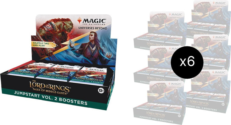 The Lord of the Rings Tales of Middle earth Jumpstart Vol 2 Booster Display Case [LTR]
