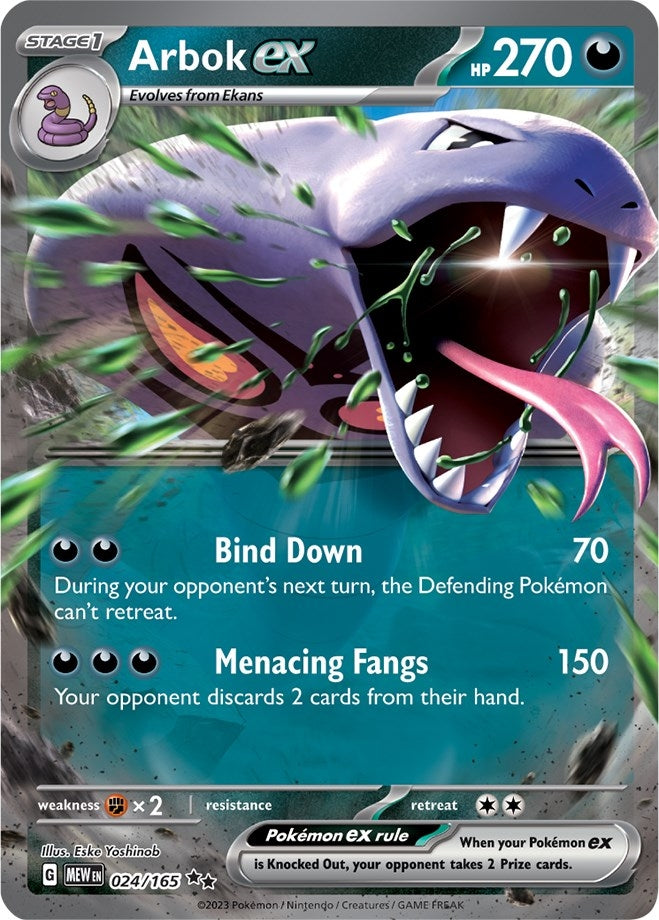 Arbok ex 024 165 (024/165) [MEW]