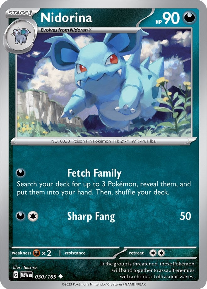 Nidorina (030/165) [MEW]