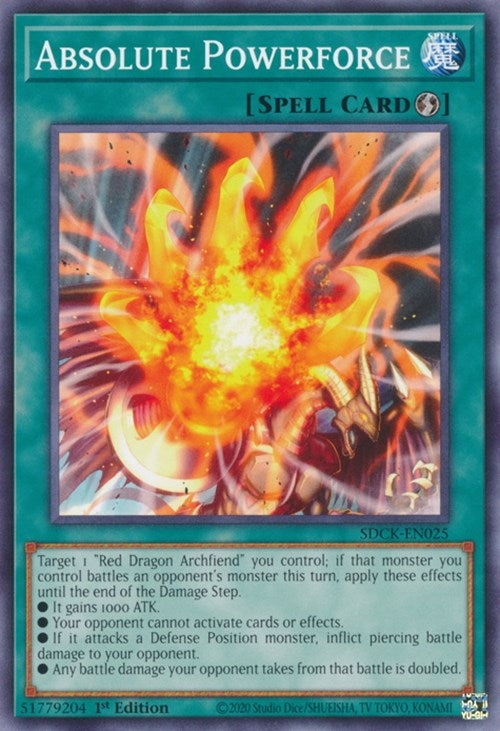 Absolute Powerforce (SDCK-EN025) [SDCK]