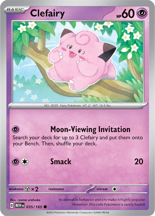 Clefairy (035/165) (SV: Scarlet & Violet 151)