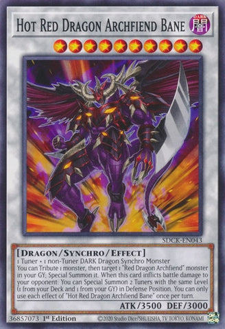 Hot Red Dragon Archfiend Bane (SDCK-EN043) [SDCK]