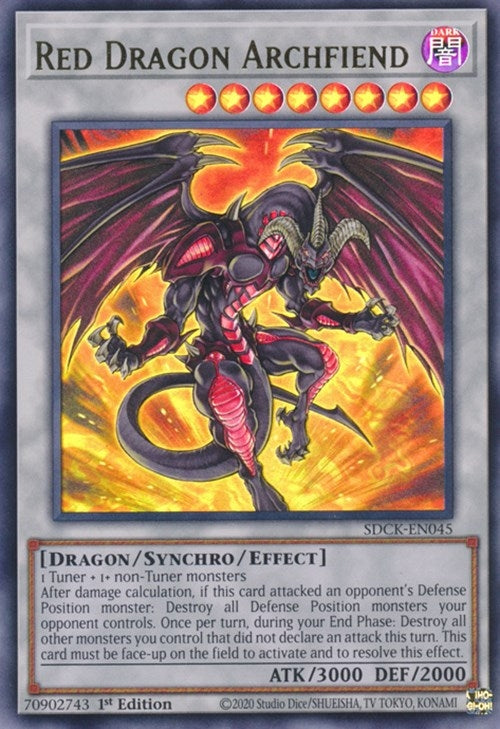 Red Dragon Archfiend (SDCK-EN045) [SDCK]