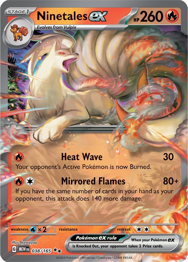 Ninetales ex 038 165 (038/165) [MEW]