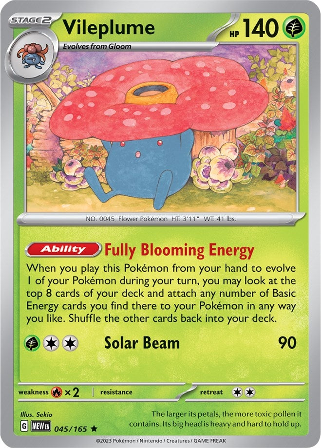 Vileplume (045/165) [MEW]